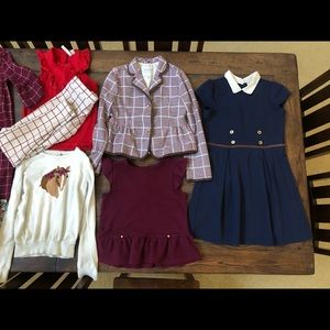 Janie and Jack girls fall lot, size 12 10/12